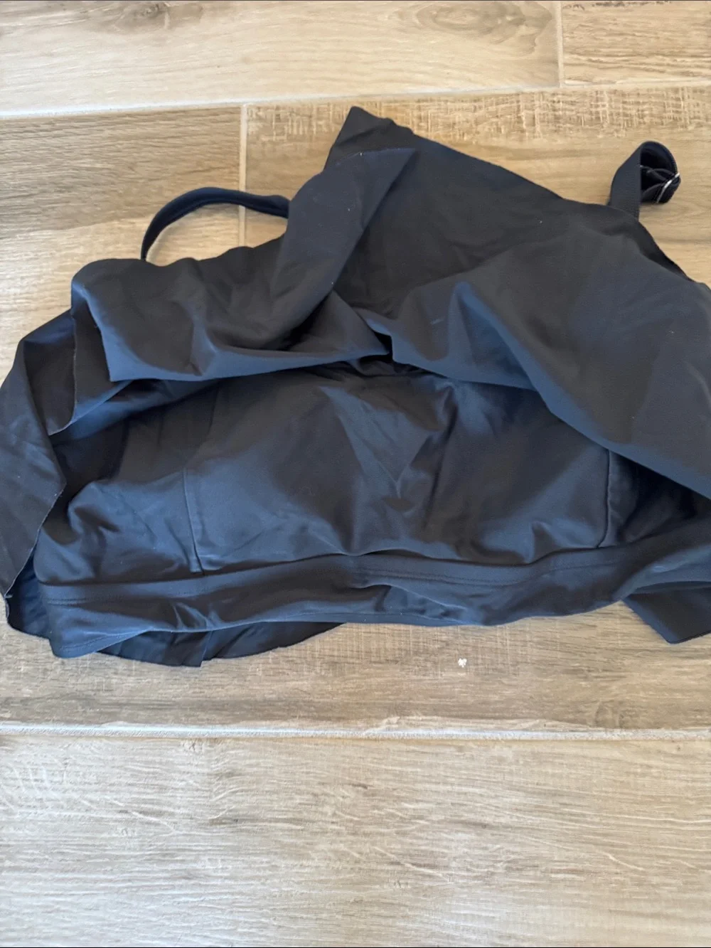 Torrid 2X Ruffle overlay swim top